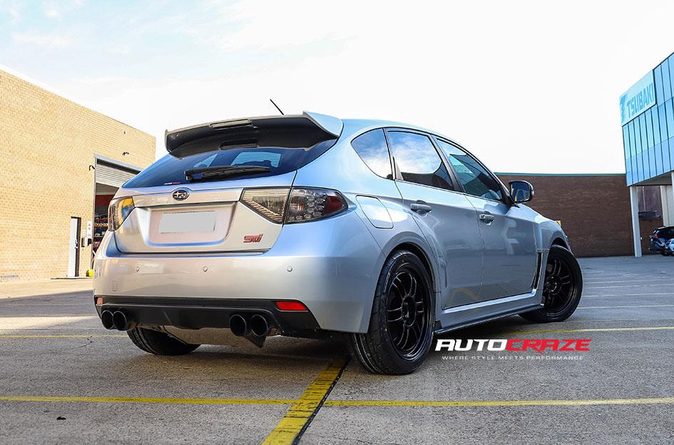 SUBARU IMPREZA RPF1 MATTE BLACK